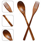 Wooden Cutlery Set: Korean Table Spoon, Fork, And Utensils - Space-Saving Design
