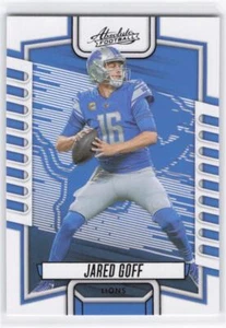 2023 Panini Absolute Jared Goff #31 Black Foil #31 - Picture 1 of 2