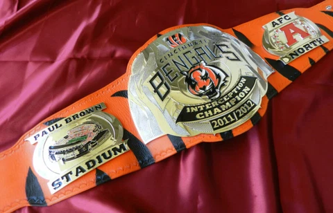Cincinnati Bengals Championship Belt Cover