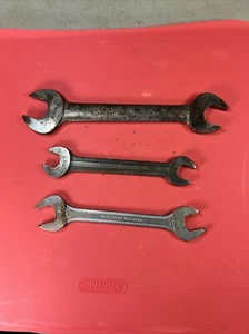 Blue Point By snap on -Lot Of 3 Double Open End wrenches (S1820, S1922, 2428) - Picture 1 of 8