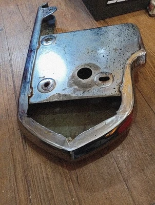 Cadillac Deville 1966 parachoques delantero lado del conductor pieza superior cromada Foto 1 de 4