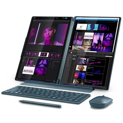2025 Lenovo Yoga Book 9i 2-in-1 14" DUAL OLED Touch Ultra 7 255H 32GB 1TB - Image 1 of 4
