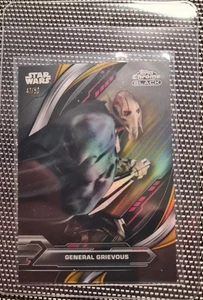 Star Wars Topps Chrome Black General Grievous Gold Refractor /50 Selten - Bild 1 von 2