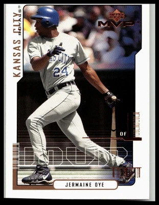 2000 Upper Deck MVP #161 Jermaine Dye Kansas City Royals - Image 1 of 2