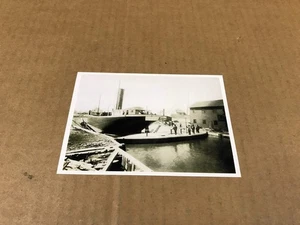 Vintage Amazonas Schiff Foto - 4" x 5,5" - Bild 1 von 5