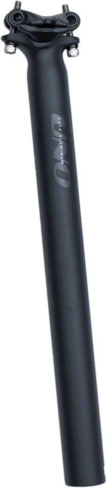 Kalloy Uno 358 2-Bolt Seatpost, 27.2 x 350mm, Black - Image 1 of 1