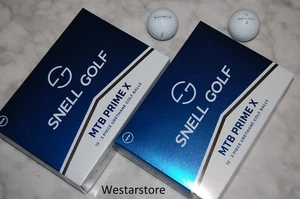 NEU SNELL MTB PRIME X 2 Dutzend GOLFBÄLLE GRATIS 2 Dutzend TEES Deutschland - Bild 1 von 4