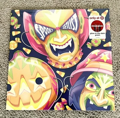 Spooky Setlist LP Target Exclusive Glow inthe Dark Green Vinyl Oingo Boingo more Foto 1 de 3