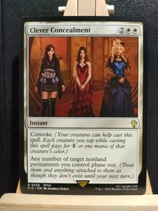 Clever Concealment - Final Fantasy Commander - Rare - NM (siehe Bilder) MTG - Bild 1 von 3