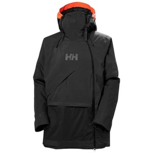 Helly Hansen Powchaser Asym Women's Winter Jacket, Black, Large - Picture 1 of 6