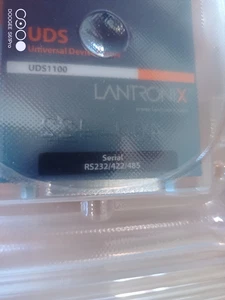 BRAND NEW - OPEN BOX- Lantronix UDS1100 Industrial Serial to Ethernet Converter - Afbeelding 1 van 4