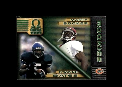 D'Wayne Bates / Marty Booker 1999 Pacific Omega Football Card #48 Chicago Bears - Image 1 of 2