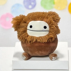Benny the Bigfoot Squishmallow 7 Inch Fuzzy Brown - Picture 1 of 6