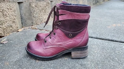 Dromedaris KARA Boots Red/Burgundy/Purple Women’s Size EU 36 US 6 NEW - Image 1 of 4