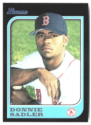 1997 Bowman #140 Donnie Sadler Boston Red Sox MM - Image 1 of 2
