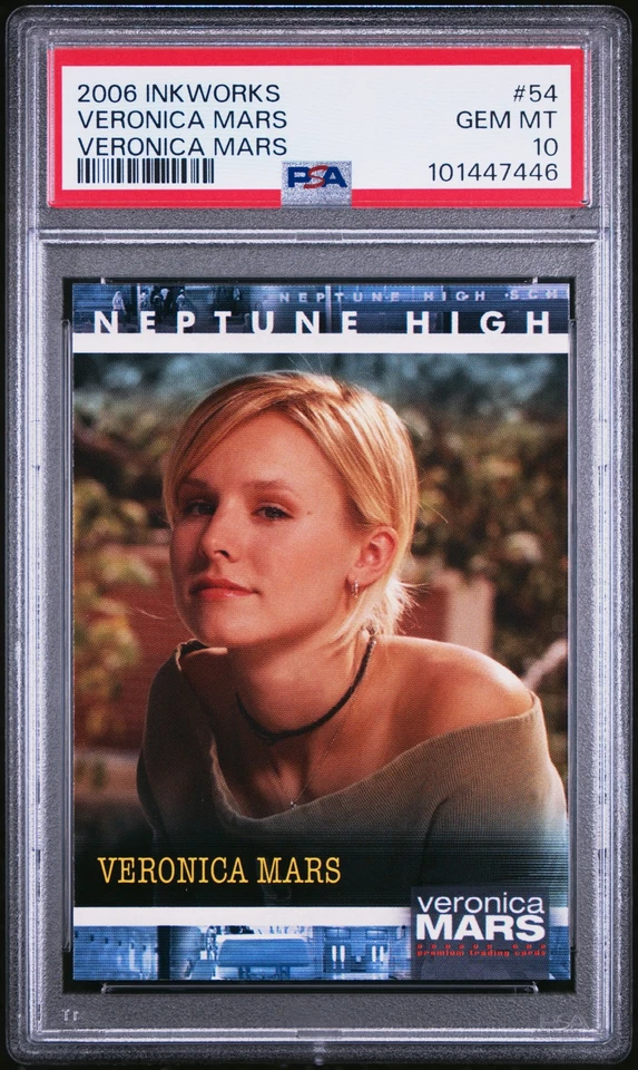 Kristen Bell 2006 Inkworks Veronica Mars Season 1 #54 PSA 10 Gem Mint POP 1 - Image 1 of 2