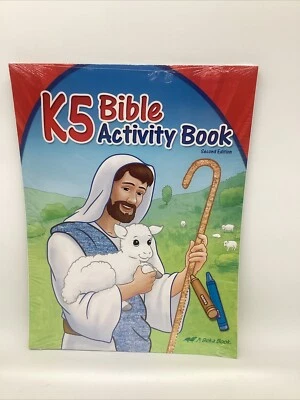 Abeka K5 Bible Activity Book (2nd Edition) Student Unbound NEW - Image 1 of 2