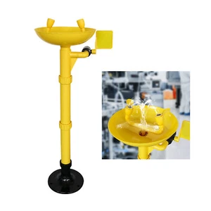 Emergency Shower Eye Wash Station Combination Safety Stainless Steel Eyewash New - Picture 1 of 9