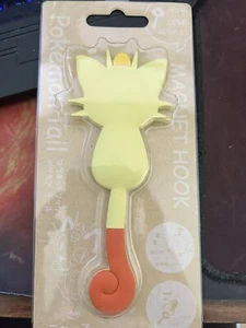 Pokemon Tail Magnet Hook Meowth Hanging Hooks Hanger From Japan - Picture 1 of 5