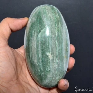 Enorme gema mineral de cristal curativo ovalada aventurina verde natural sin tratar 3940 quilates - Imagen 1 de 6