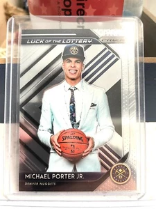 2018-19 Panini Prizm - Luck of the Lottery #14 Michael Porter Jr. (RC) - Picture 1 of 2