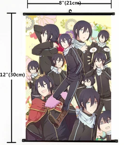 Anime Noragami Yato Yukine Wall Scroll Poster Home Decor Cosplay 1304 - Picture 1 of 3
