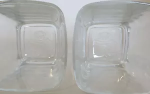 Paar geprägte Unterseite 8 Unzen Crown RoyaL Whiskey Steine Getränk Gläser Bar - Bild 1 von 2