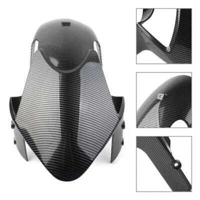 1X Front Fender Tire Mudguard For Ducati Monster 696 796 1100 EVO Carbon Fiber - Image 1 of 4