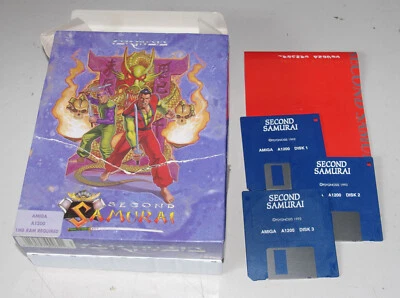 SECOND SAMURAI - CBM AMIGA 1200 - VIVID IMAGE / PSYGNOSIS 1993 - BIGBOX OVP - Bild 1 von 3