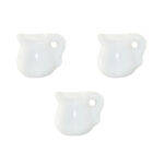  3 Pcs Miniature Milk Mug Jug Dollhouse Dcor Accessories Ceramics