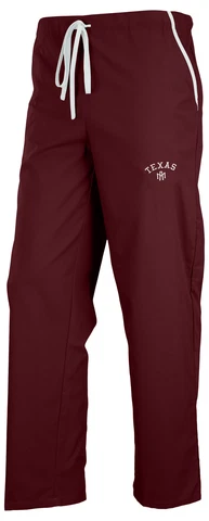 Fabrique Innovations NCAA Unisex Texas A&M Aggies Team Logo Scrub Pants Cover