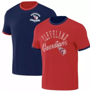 Men's Cleveland Guardians Darius Rucker Collection by Fanatics Navy/Red-Two-way - Picture 1 of 7