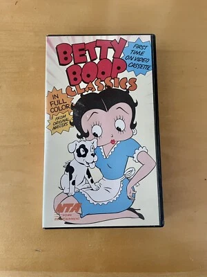 Betty Boop Cartoon Classics (VHS) 1984 First time on Video Cassette!  - Image 1 of 3