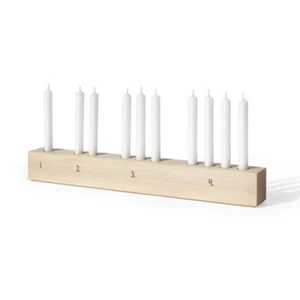 Kerzenhalter, Adventskranz, Weihnachtskranz modern - Bild 1 von 2