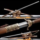 Miao Jian Plum Blossom Double Hands Tai Chi Soft Sword Fold Steel Brass Fittings