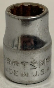 Craftsman - G44331 3/8" Drive 3/8 12PT Socket - Made in USA - Bild 1 von 6