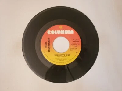 Neil Diamond - Rosemary's Wine / Longfellow Serenade (Vinyl Record) - Image 1 of 2