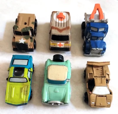 Lotto 6 Micro Machines Lamborghini, Ford, Chevrolet Ambulanza Militare Mustang - Immagine 1 di 4
