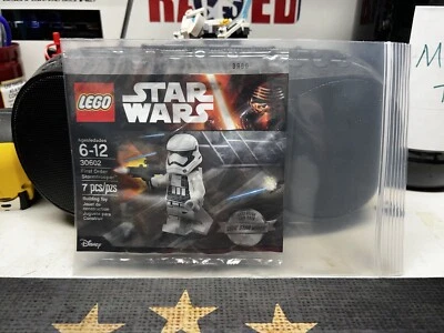LEGO Star Wars: First Order Stormtrooper sw0722 (30602) New Sealed Polybag AFOL - Image 1 of 2
