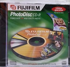 5x FujiFilm PhotoDisc CD-R 700mb New Sealed Fuji Film Photo Disc