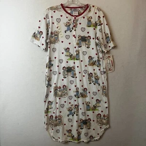 Vtg Raggedy Ann & Andy Women's Sz L Nightgown sleepwear Lake Matley NOS - Picture 1 of 7