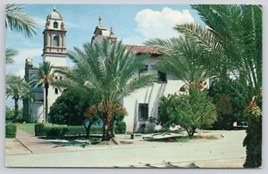 Benediktinerheiligtum der ewigen Anbetung Tucson Arizona AZ 1958 Postkarte - Bild 1 von 2