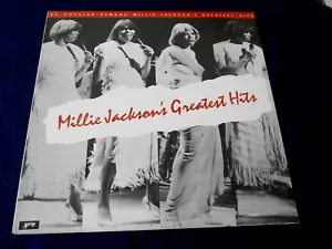 MILLIE JACKSON~ GREATEST HITS~ NEAR MINT~ SPRING~ 1985~ SOUL LP - Picture 1 of 3