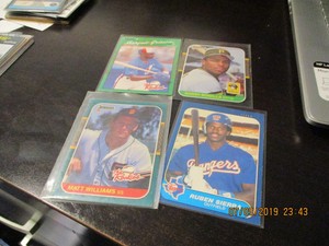 ruben sierra matt williams bobby bonilla marquis grisson   all rookies