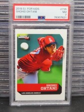 2018 Sports Illustrated For Kids Shohei Ohtani Rookie Year #735 PSA 7 Angels