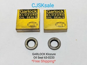 2 pcs. GARLOCK KLOZURE 63X0301 Oil  Seal 21158-0233 (NEW). - Picture 1 of 8