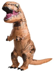 Rubies Jurassic Park T-Rex Inflatable Adults Dress Up Dinosaur w/Sound Size STD - Picture 1 of 5