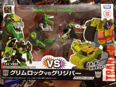 Takaratomy Tav Vs-02 Grimlock Vs Gregevor Transform Japanese Ver. Action NEW - Image 1 of 4