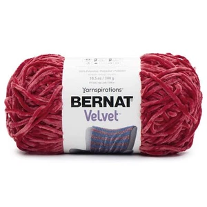 Bernat Velvet Yarn-Red - Picture 1 of 1