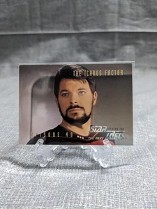 1995 SkyBox Star Trek: The Next Generation Season 2 #175 The Icarus Factor - Picture 1 of 2